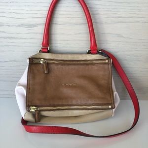 Givenchy Pandora Colorblock Messenger bag-small.